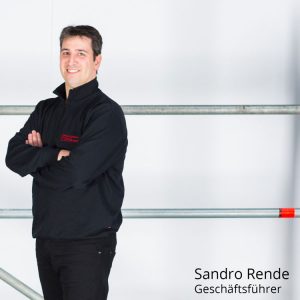 Geschäftsführer Sandro Rende